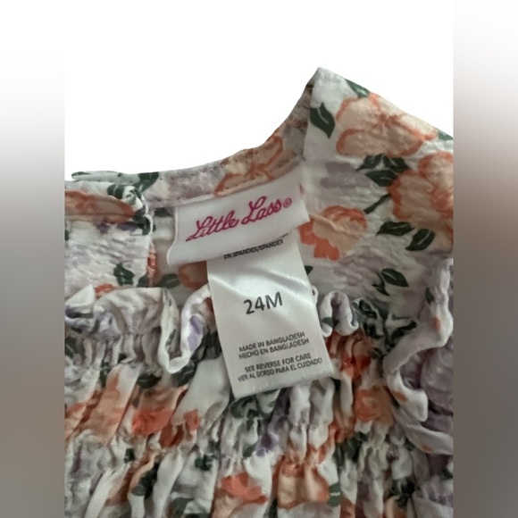 Little Lass Pink and Denim Girl’s Matching Set. Size 24 Months. Great Condition. - Picture 3 of 5